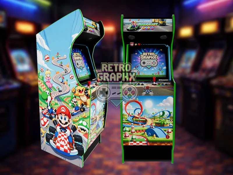 Mario Kart | Euro Edition | Fichiers digitaux pour borne d'arcade - PDF PSD